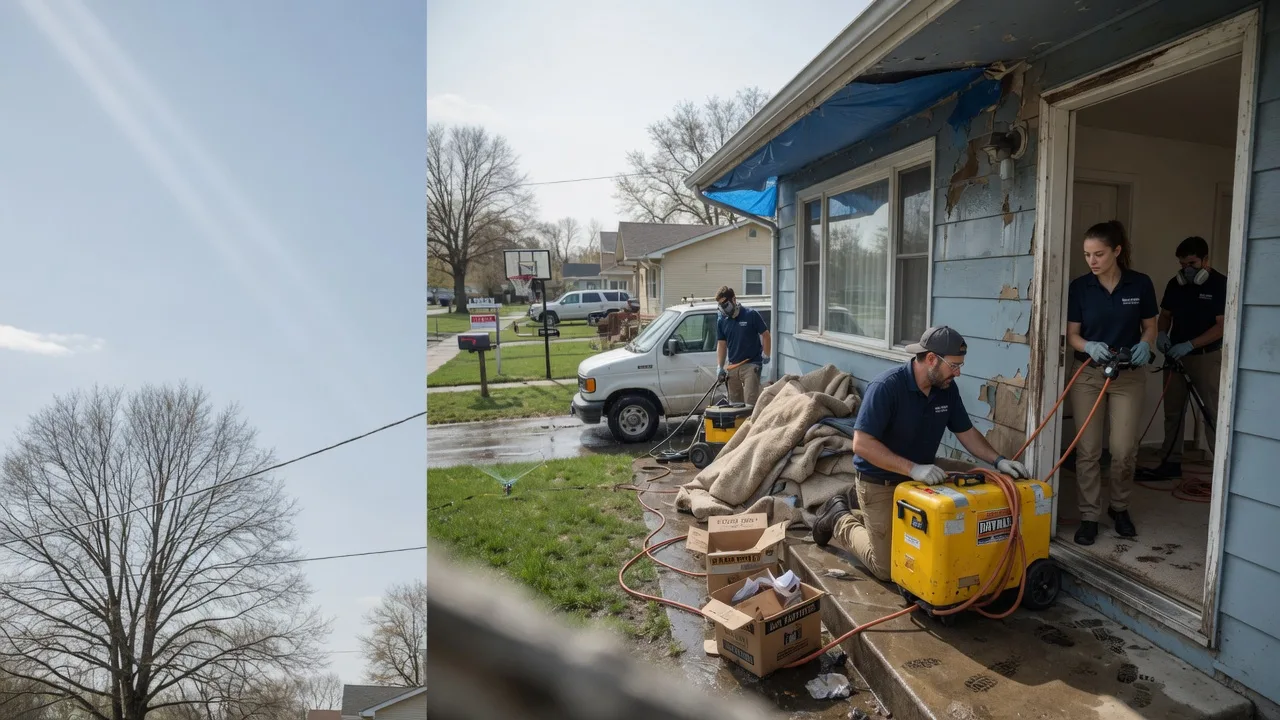 Basement Flood Cleanup in Hereford, PA near me